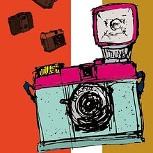 Abre el Ojo & Lomography Spain . Design grafic & Ilustrație tradițională de Montse Soria - 11.27.2012