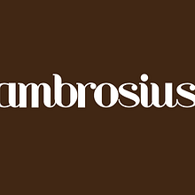 Ambrosius . % Manuela Arias tarafından hazırlanan Markalaşma ve Kimlik, Sanat Yönetmenliği, Tasarım, Ve Grafik Tasarım projesi - 11.10.2016