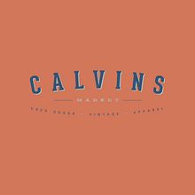 Calvins Market. Graphic Design project by Xavier Calvet Sabala - 11.12.2016