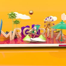 Mi Proyecto del curso: Dirección de Arte con Cinema 4D. Art Direction, and Set Design project by Esau Mendoza - 03.14.2018