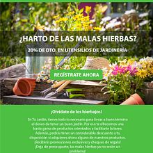 Emails "Tu Jardín". Un progetto di Cop, writing, Design e Marketing di Iris Álvarez Farell - 08.09.2016
