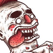Happy!. Street Art, Comic, Art Direction, Design, Character Design, Graphic Design, Traditional illustration, Painting, and Screen Printing project by Shiffa McNasty - 09.07.2016