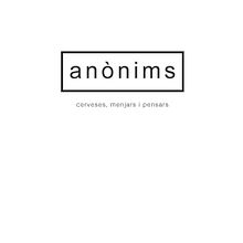 carta menús :: Restaurant Anònims . Un proyecto de Diseño gráfico de David Alcaide Negre - 12.12.2016