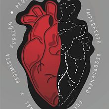 Autocorazón . Design, and Traditional illustration project by Almudena La Orden - 05.09.2016