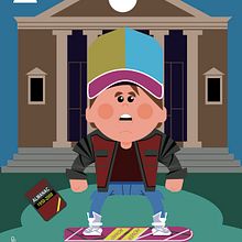 Regreso al futuro2. Un proyecto de Ilustración tradicional de José Ramón Gómez Villate - 14.02.2017