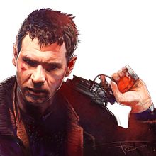 Deckard. Fine Arts, Film, Video, and TV project by Paco Corachan Iriarte - 12.13.2016