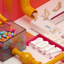 Wishes Factory. Un progetto di 3D, Direzione artistica, Graphic design e Illustrazione tradizionale di Jorge Gago López - 13.12.2016