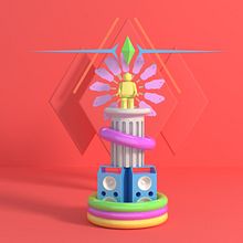 Totems. 3D, Fine Arts, Design, and Traditional illustration project by Sergio García Arribas - 12.13.2016