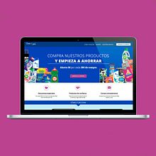 E-commerce Procter & Gamble. Web Design, and UX / UI project by Ariadna Ercilla - 12.14.2016