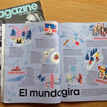 Magazine Fashion&Arts. Traditional illustration project by Iratxe López de Munáin - 12.14.2016