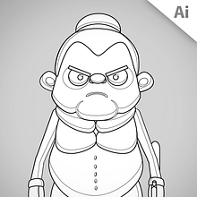 Diseño de personajes | Animación EPA 2015. Animation, Character Design, and Traditional illustration project by s dg - 12.14.2016