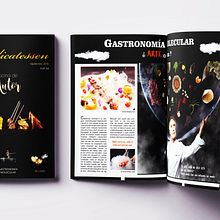 Revista Delicatessen . Design, Editorial Design, and Graphic Design project by Rosa Hernández - 12.14.2016