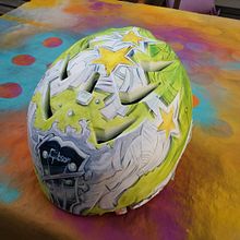 Casc Snow. Un proyecto de Arte urbano y Bellas Artes de Isem Garcia Massana - 14.12.2016
