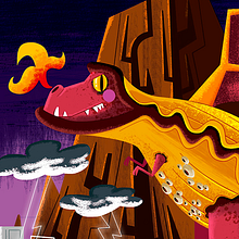 THE MONSTER PROJECT - 2016. Character Design, and Traditional illustration project by Jhonny Núñez - 12.15.2016