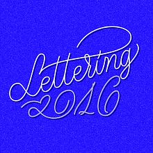 Selección de letterings 2016. Un proyecto de Diseño, Diseño gráfico y Tipografía de Estudio Santa Rita - 15.12.2016