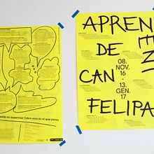 Aprendiendo de Can Felipa - Poster. Graphic Design project by Fernando Galende - 12.16.2016