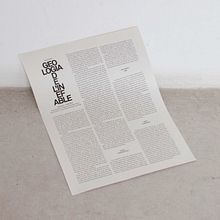 Geología de lo inefable - Exposición. Graphic Design project by Fernando Galende - 12.16.2016