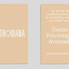 CentroDiana - Fisioterapia Avanzada. Br, ing, Identit, Art Direction, and Graphic Design project by Fernando Galende - 12.16.2016