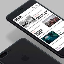 Centro de Cultura Contemporanea de Barcelona - Diseño web responsive. Web Design project by Fernando Galende - 12.16.2016