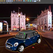 Making of Mini at Piccadilly Circus . 3D, Fotografi, Dan Fotografi Pascaproduksi proyek oleh Tomás Muñoz Domínguez - 12.16.2016