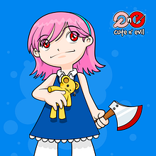 cute n' evil. Character Design project by Juan Pablo Granados Carmona - 04.30.2016