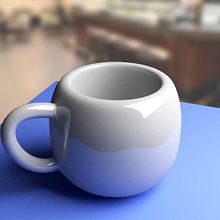 Render Taza 3D en Blender. Un projet de 3D, Design , Conception de produits , et Design graphique de Fco Javier Morón Vázquez - 18.12.2016