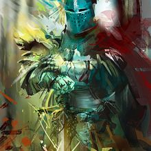 Knight Trouble. Character Design, and Traditional illustration project by Alba Palacio - 12.18.2016