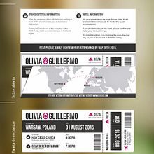 Tarjetas de boda. Un proyecto de Diseño de Gerardo Daglio López - 18.12.2016