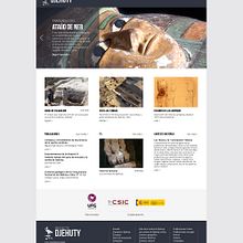 Proyecto Djehuty Web. Un proyecto de Diseño Web de Gerardo Daglio López - 18.12.2016