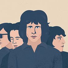 The Doors Music Pill. Un progetto di Illustrazione tradizionale di Eva Mez - 25.01.2017