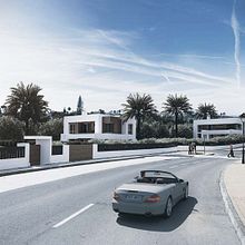 Infografías para conjunto de villas de diseño en Marbella  Ein Projekt aus dem Bereich 3D, Architektur, Innenarchitektur, Design, Innendesign, Grafikdesign und Infografik von DIKA estudio - 08.08.2014