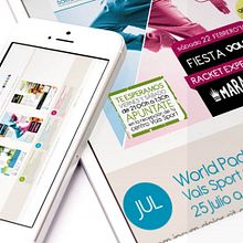 Diseño web para Valssport Ein Projekt aus dem Bereich Br, ing und Identität, Design, Grafikdesign und Webdesign von DIKA estudio - 11.08.2014