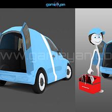 Modelado de personajes de dibujos animados y animación para películas 3D / Películas y juegos. Un proyecto de 3D, Animación, Cine, vídeo, televisión, Diseño, Diseño de personajes, Motion Graphics, Publicidad y Diseño de videojuegos de GameYan Studio - 20.12.2016