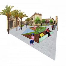 Montajes e infografías de concepto para un proyecto de adecuación del entorno de la Alcazaba de Almería  Ein Projekt aus dem Bereich Architektur, Design und Grafikdesign von DIKA estudio - 30.12.2014