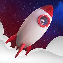 Rocketman  |   Inspirado en los trabajos del maestro Aarón Martínez. 3D, and Character Design project by yurib_py - 12.22.2016