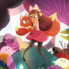 Concept art for Mattel. Traditional illustration project by Núria Aparicio Marcos - 12.22.2016