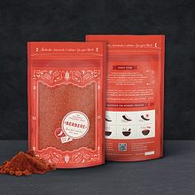 Ethiopian Spices. Br, ing e Identidade, Ilustração tradicional, Packaging, Design gráfico, e Tipografia projeto de Beatrice Menis - 25.12.2016
