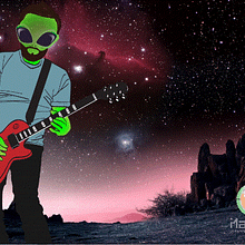 Gif Música. Animação, Design, e Design gráfico projeto de Jade González - 17.09.2016