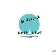 Felicitación Navidad (Gestación Subrogada). Un proyecto de Diseño de Srta. L. Figueredo - 27.12.2016