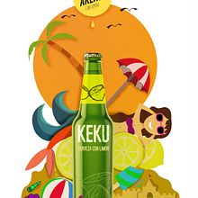 Mi Proyecto del curso: Ilustración exprés con Illustrator y Photoshop. Graphic Design, Traditional illustration, and Advertising project by Valeria Chavez - 12.27.2016