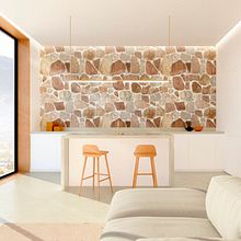 Pequeña vivienda en León. 3D, Architecture, Interior Architecture, Interior Design, and Photograph project by Juan Sierra - 12.28.2016