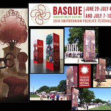 Cartel Para el Smithsonian folklive 2016 (Washington DC). Un progetto di Belle arti di Paul Caballero Barturen - 03.07.2016