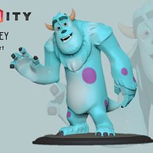Sulley. 3D project by Irene Mayorga - 04.17.2015