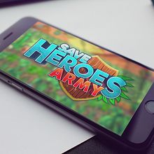 Save Heroes Army - VideoGame Ein Projekt aus dem Bereich Spieldesign, Grafikdesign, Naming und UX / UI von Irene Mayorga - 23.11.2016