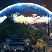 Another worlds series - Foundation. 3D, Fine Arts, Film, Video, TV, Art Direction, Design, and Traditional illustration project by Oscar Ibañez - 11.29.2016