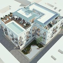 Apartamentos en Tarifa. Infografías y diseño interior Ein Projekt aus dem Bereich 3D, Innenarchitektur, Design und Infografik von DIKA estudio - 29.12.2016