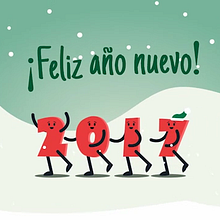 ¡¡¡Feliz 2017!!!. Animation, and Motion Graphics project by maría robles afuera - 12.30.2016