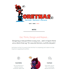 Mi Proyecto del curso de creación de una web profesional con WordPress. Un proyecto de Diseño Web de Germán Santero Moreno - 30.12.2016