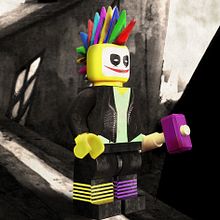 Figura de LEGO. Un proyecto de 3D, Animación, Diseño, Diseño de juguetes, Diseño de personajes y Publicidad de Sara de Corio - 01.01.2017