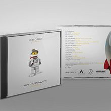 Portada y contraportada para John Church "Ritmonauta Vol.2". Un proyecto de Diseño gráfico de Pablo de Parla - 02.01.2017